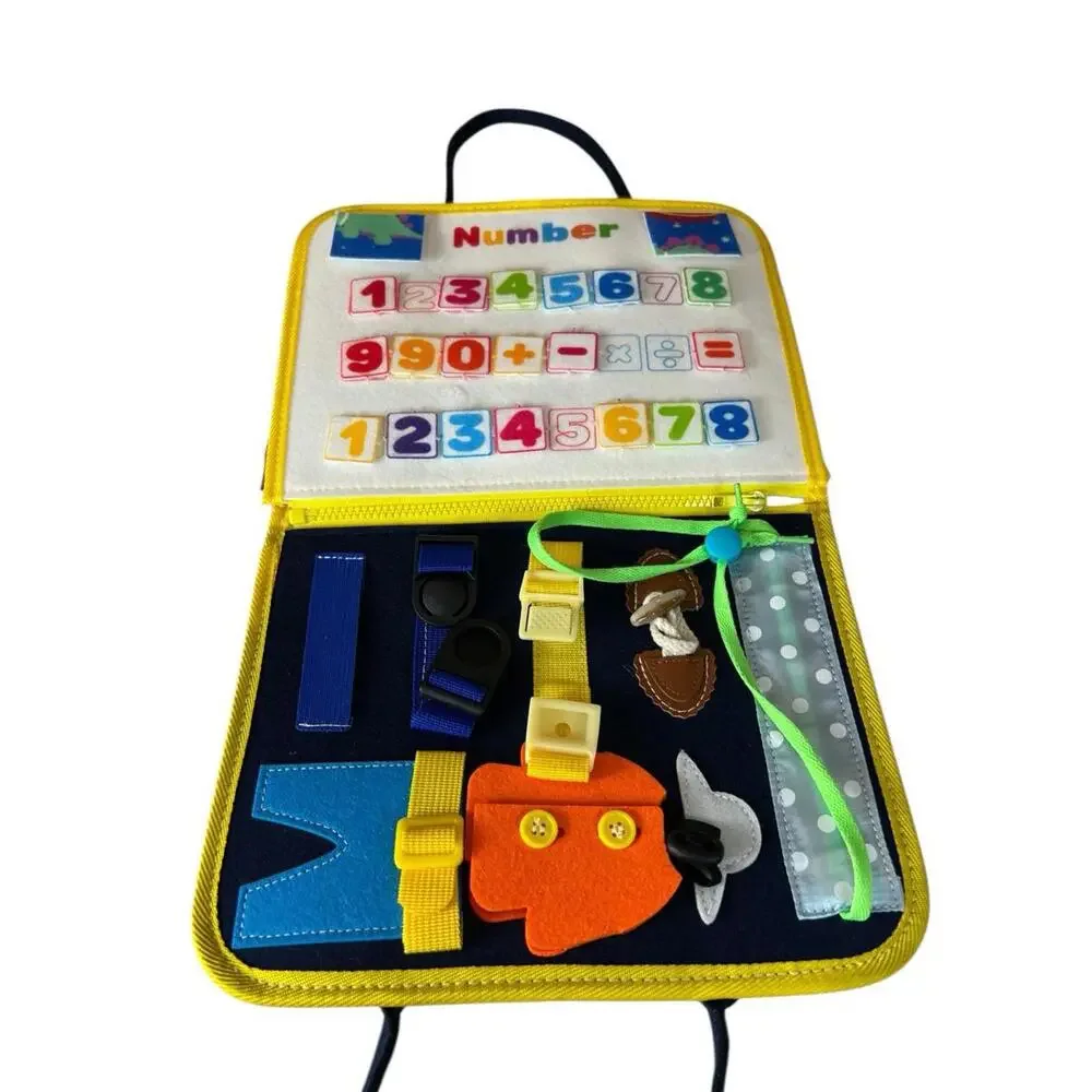 Dino Space Force Busy Book Montessori Learning Toy‎ Toddler Kids Educational